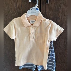 New shirt and shorts